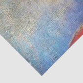 Rode ballon, Klee Tissuepapier (Detail)