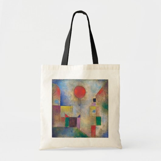 Rode ballon, Klee Tote Bag (Voorkant)