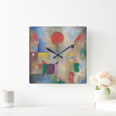 Rode ballon, Klee Vierkante Klok (Huis)