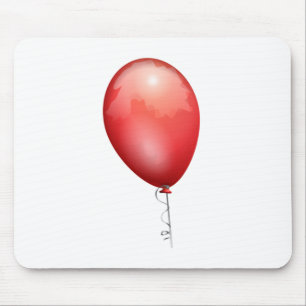 Rode ballon muismat
