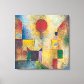 Rode ballon | Paul Klee | Canvas Afdruk (Voorkant)