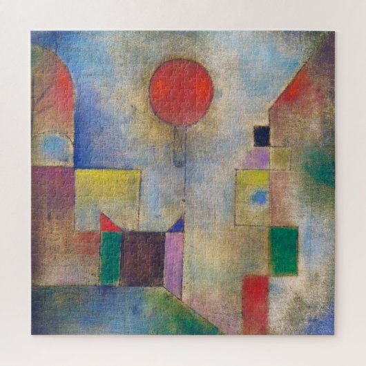 Rode ballon, Paul Klee Legpuzzel (Verticaal)