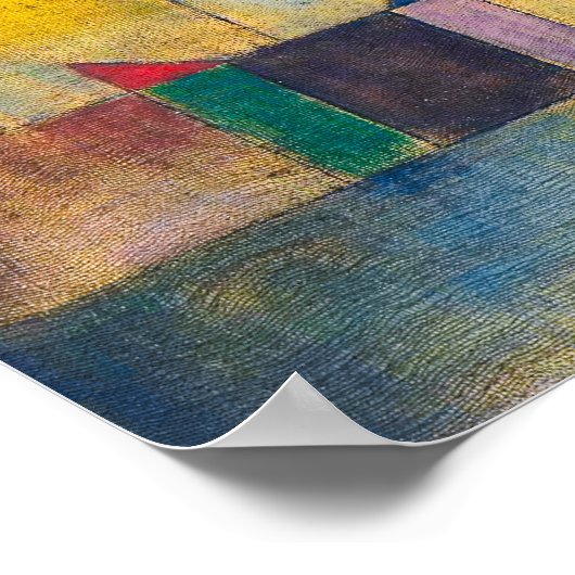 Rode ballon | Paul Klee | Poster (Hoek)