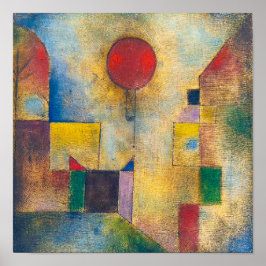 Rode ballon | Paul Klee | Poster