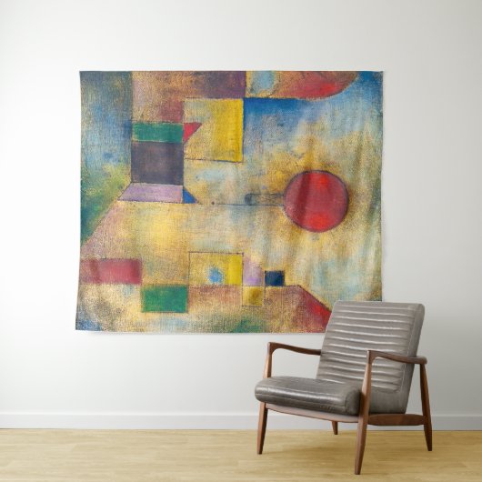 Rode ballon | Paul Klee | Wandkleed (In Situ (horizontaal))