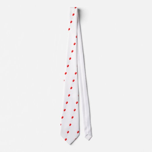 Rode ballon stropdas (Voorkant)