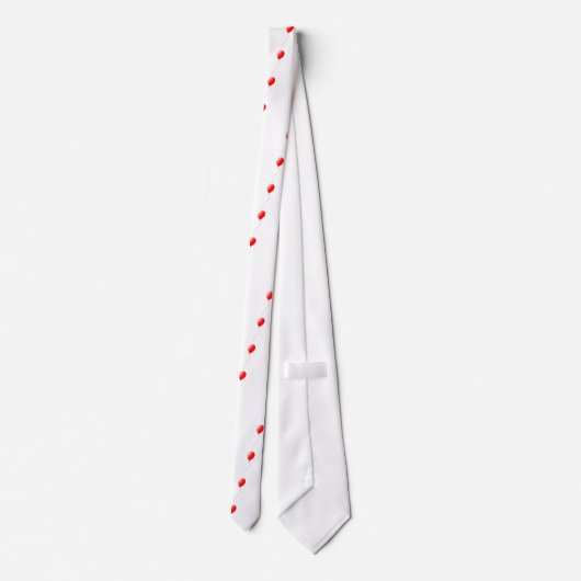 Rode ballon stropdas (Achterkant)