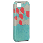 Rode ballonnen Case-Mate iPhone case (Back/Rechts)