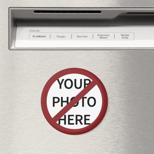  rode Ban cirkel geen symbool Magneet (Insitu (Vaatwasser))