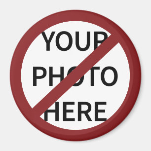  rode Ban cirkel geen symbool Magneet