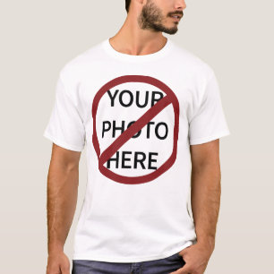 rode Ban cirkel geen symbool T-shirt