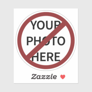 Rode Ban Cirkel Geen Symbool Vrouwen Sticker