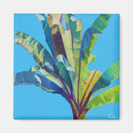 "Rode bananen" van Bruce Tunis Magneet