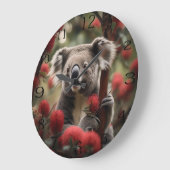 Rode Banksia boom met Koala Beer, Grote Klok (Hoek)