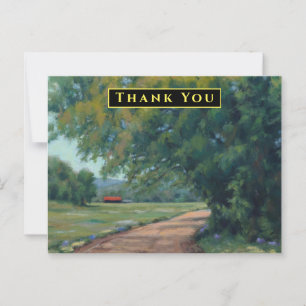 Rode Barn Boerderij Land Briefkaart