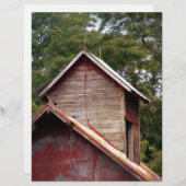 Rode Barn Cupola (Voorkant / Achterkant)