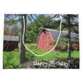 Rode Barn in het land Groot Cadeauzakje (Voorkant)