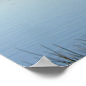 Rode Barn op een Boerderij van de wind Poster (Hoek)