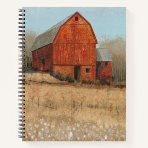 Rode Barn-Uitzicht Notitieboek