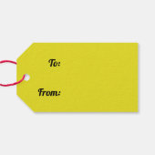 Rode Barns van Whidbey Island Gift Label Cadeaulabel (Achterkant Horizontaal)