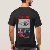 rode baron t-shirt (Achterkant)