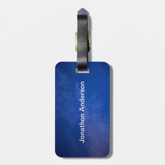 Rode Baron-vliegtuig en groene tekst Bagagelabel (Achterkant verticaal)