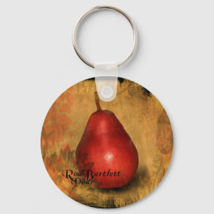 Rode Bartlett Peer Sleutelhanger