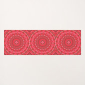 Rode Basis Mandala Yogamat (Achterkant (horizontaal))