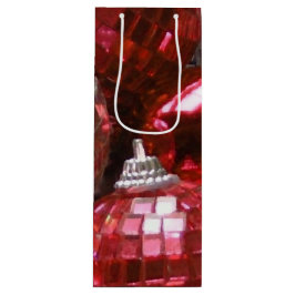 Rode Baubles cadeawijn Wijn Cadeautas
