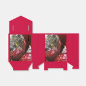 Rode Baubles pleister rood Bedankdoosjes (Uitgevouwen)