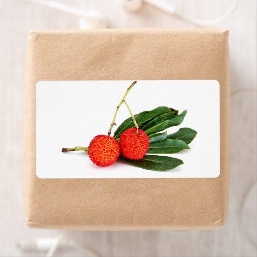 rode bayberry etiket (Insitu)