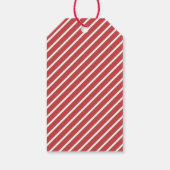 Rode Bedankt Verjaardag Jongen Foto Cadeaulabel (Achterkant)