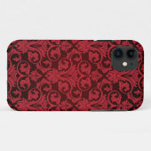 Rode behang 2 Case-Mate iPhone case (Achterkant (horizontaal))