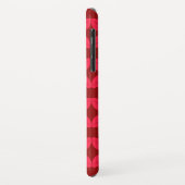 Rode Behangpatroon Decoratie Case-Mate iPhone Case (Achterkant/links)