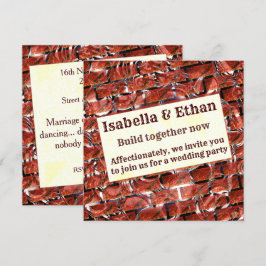 Rode belletjes bij het rooien of bakstenen effect? kaart