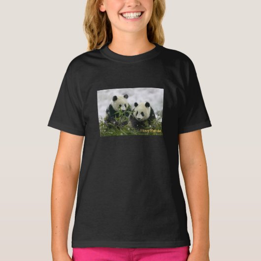 rode beren voor kinderen t-shirt (Voorkant)