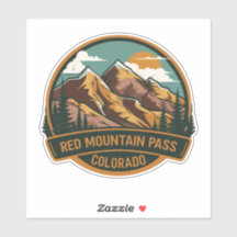 Rode bergpas - Colorado