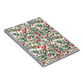 Rode bes Kerstmis Notitieboek (Rechterzijde)