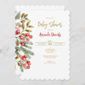 Rode Bessen Border Kaart (Voorkant / Achterkant)