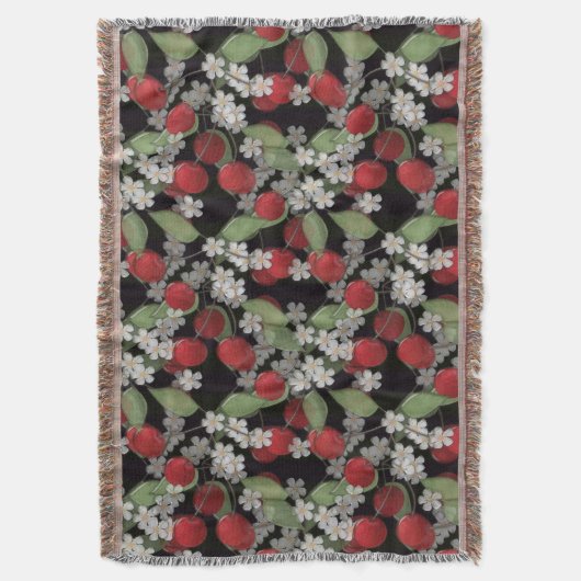 Rode bessen deken (Voorkant Verticaal)