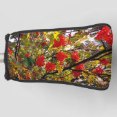 Rode bessen golfheadcover (Voorkant)