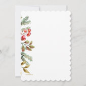 Rode bessen grens kaart (Achterkant)