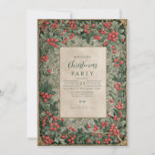 rode bessen kerst kaart (Voorkant)