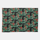 Rode bessen, keukenhanddoeken voor gebergte (Horizontaal)