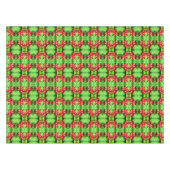 Rode bessen met regendruppels Abstracte Natuur Tafelkleed (Voorkant (Horizontaal))