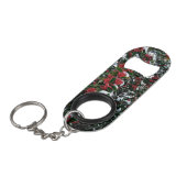 Rode bessen mini flessenopener (Voorkant Gekanteld)