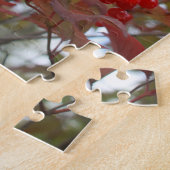 Rode bessen Natuur Foto fruittuin Herfst najaar Legpuzzel (Zijkant)