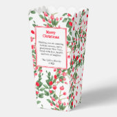 Rode bessen | openhartige boodschap | vrolijk kers bedankdoosjes (Voorkant)