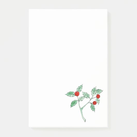 rode bessen plant post-it® notes (Voorkant)