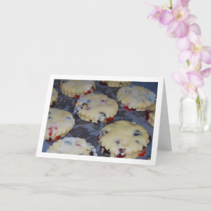 Rode Bessen Scones Kaart
